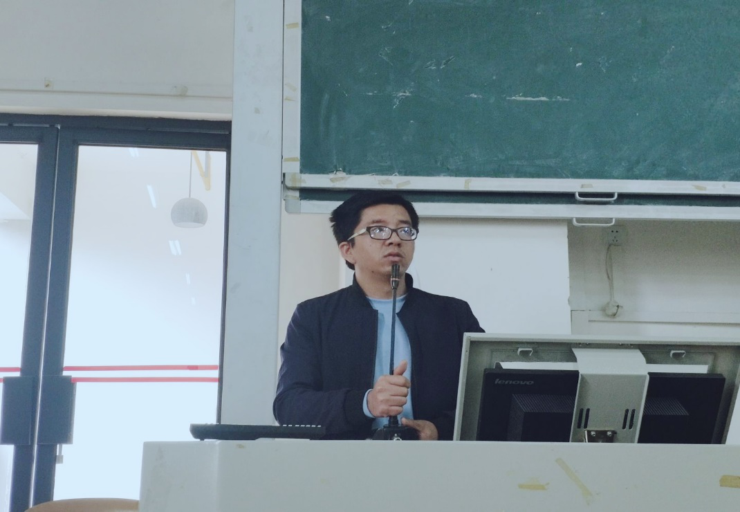 宿管科陆洪先老师发言